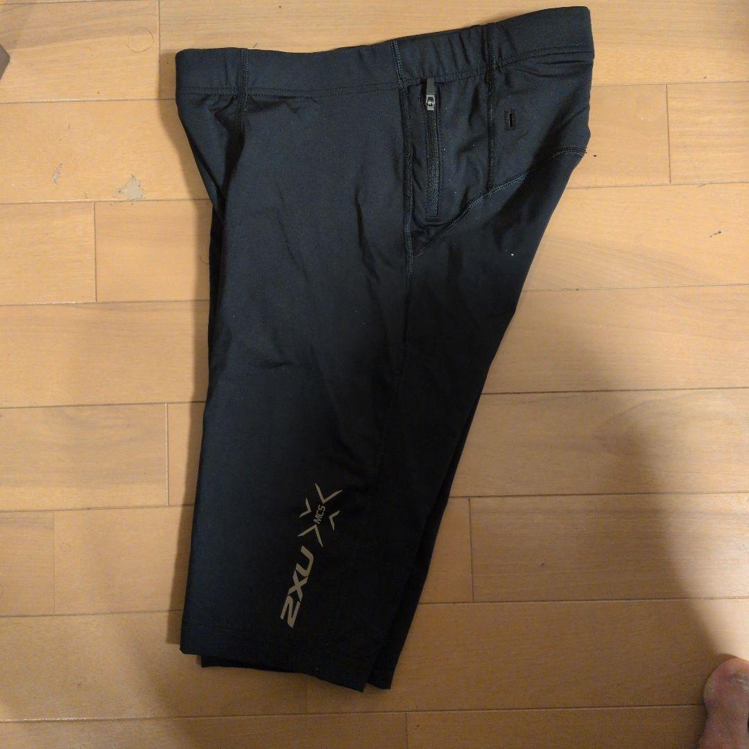 くるーどぽっぷ【Sサイズ・1回使用】2XU MCS ハーフタイツ ゴールド