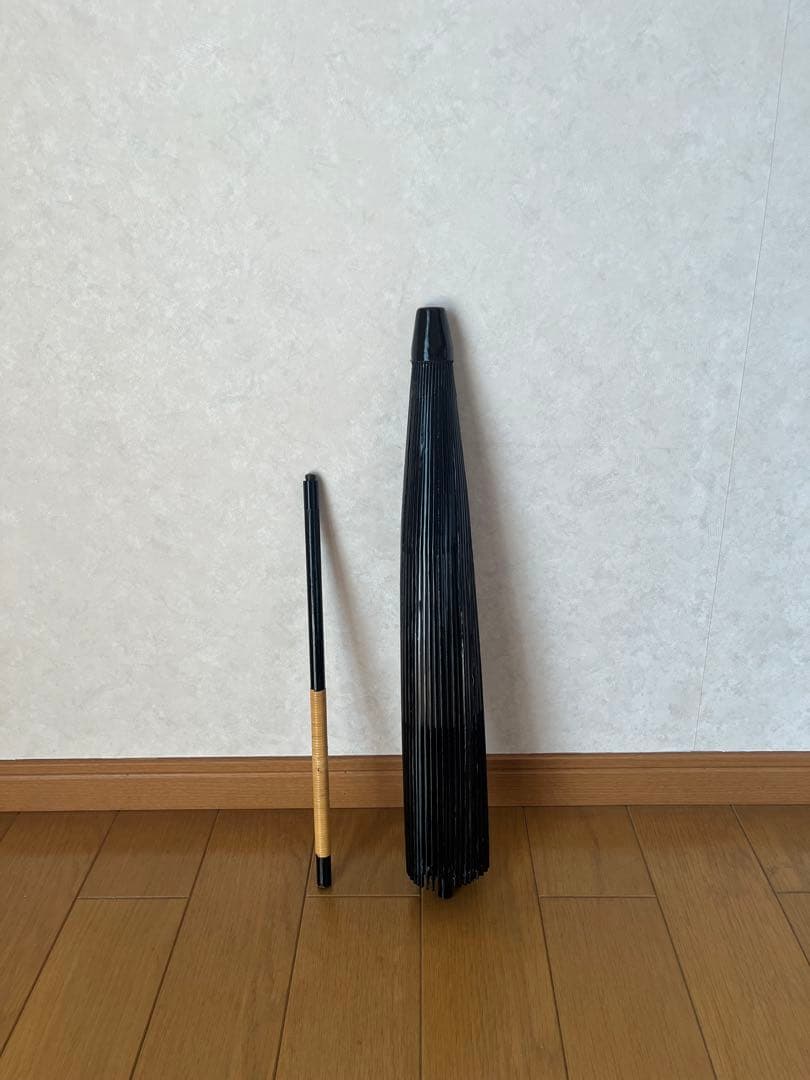 和傘　日本舞踊　紫