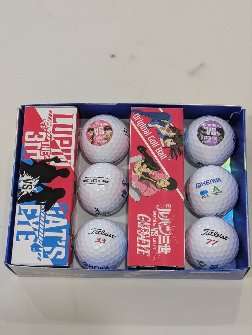 Titleist VG3 ゴルフボール 12個入り　ルパン三世仕様