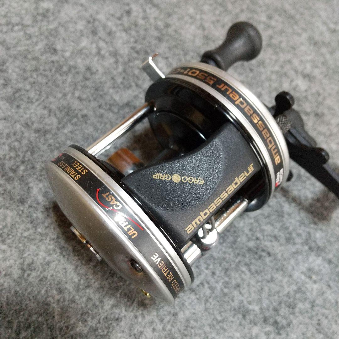 美品 アブ アンバサダー 5501-C3 左ハンドル