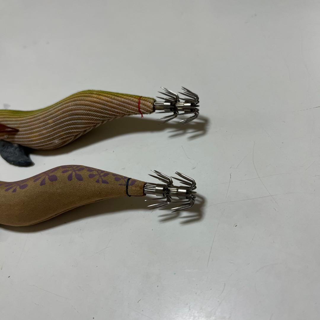 餌木猿　エギザル　　フジ　緑テープ　スーパーシャロー　SS 3.5号　2個セット