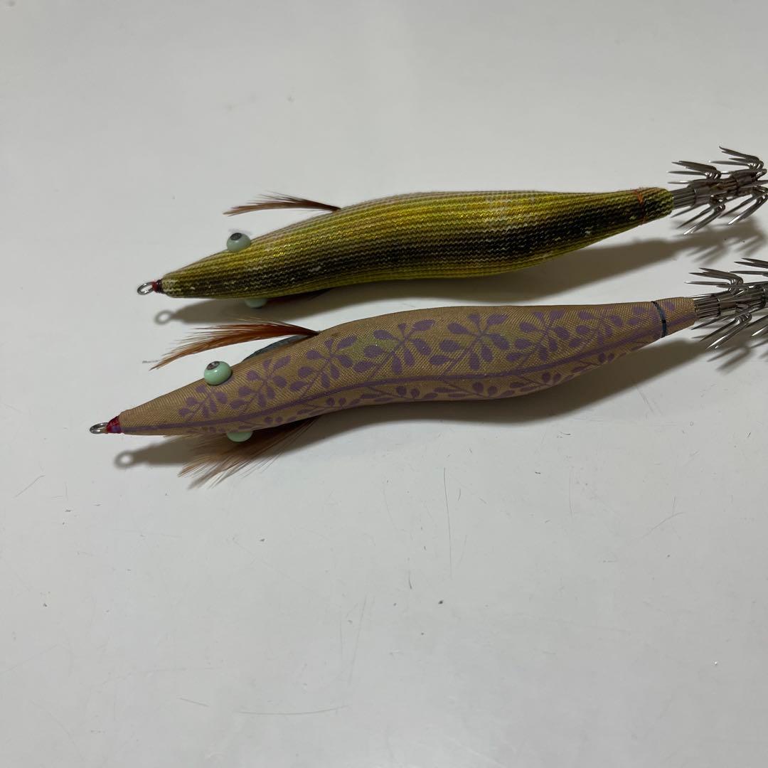 餌木猿　エギザル　　フジ　緑テープ　スーパーシャロー　SS 3.5号　2個セット
