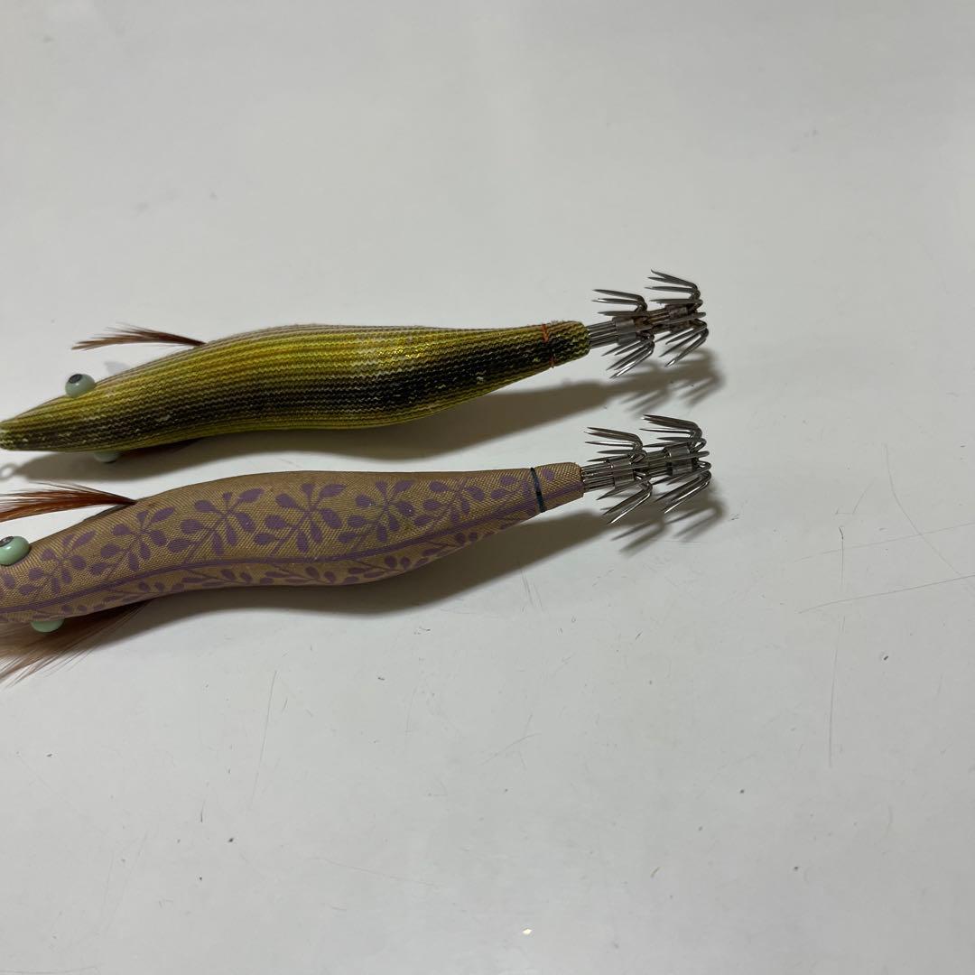 餌木猿　エギザル　　フジ　緑テープ　スーパーシャロー　SS 3.5号　2個セット