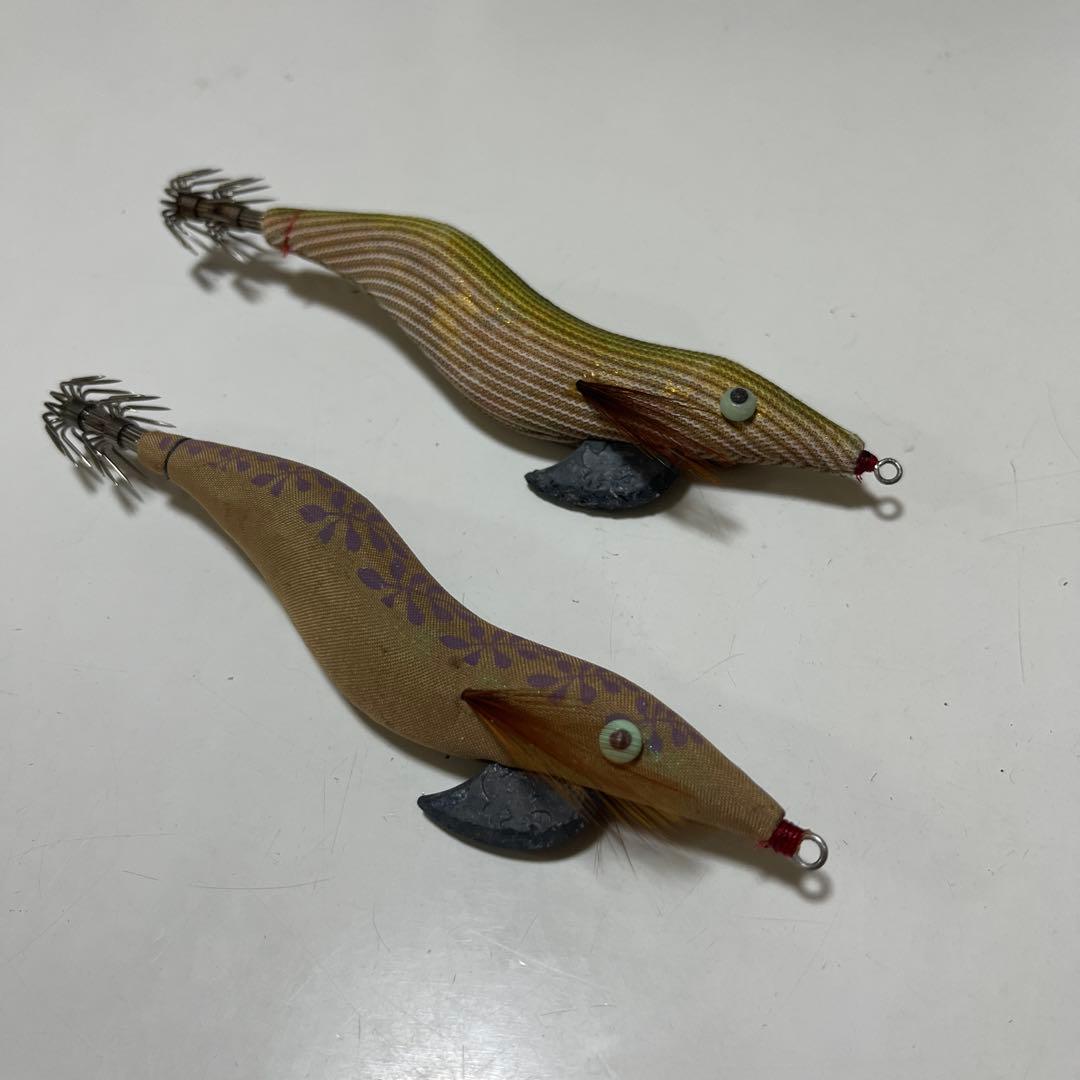 餌木猿　エギザル　　フジ　緑テープ　スーパーシャロー　SS 3.5号　2個セット