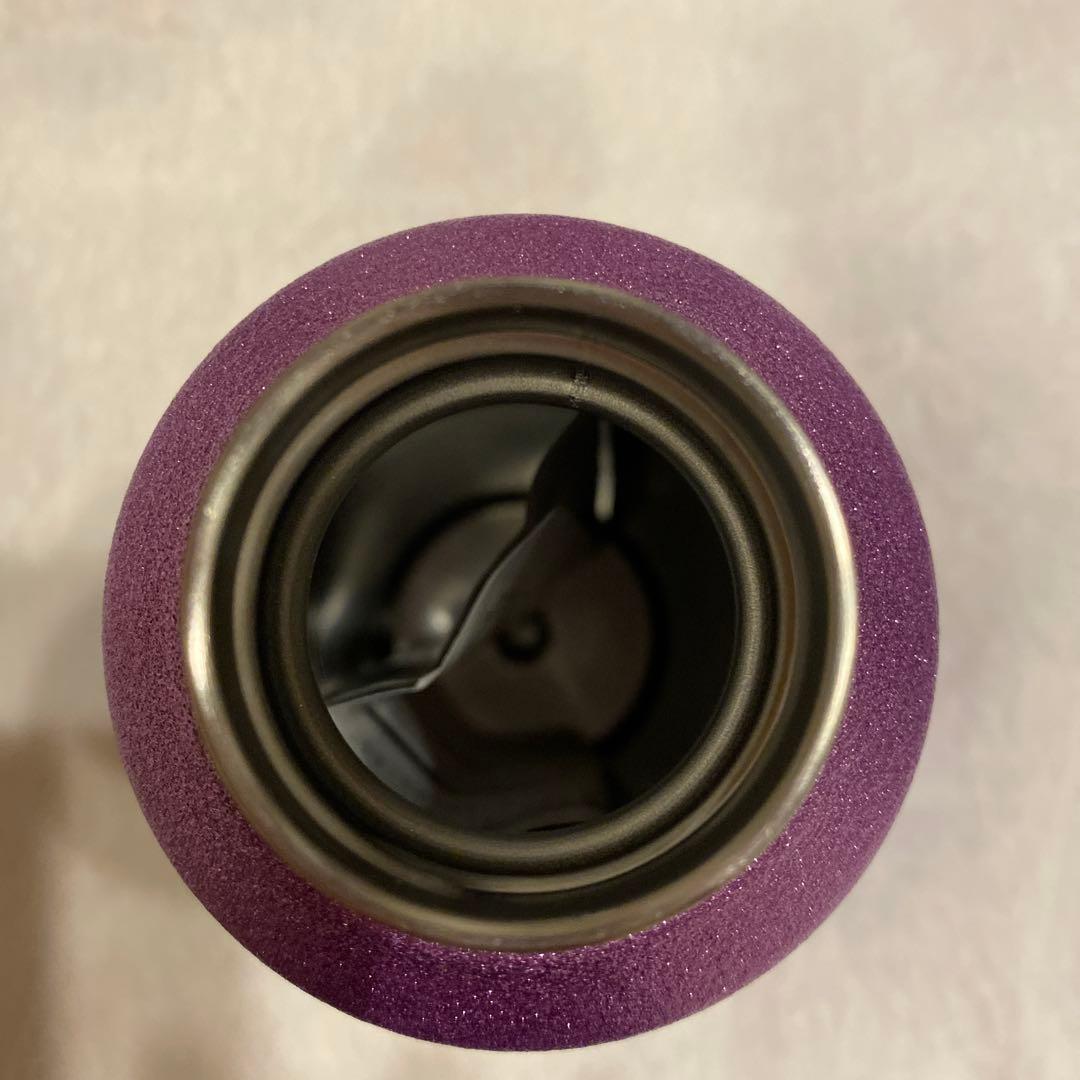 スタバ　グリッターパープル　ステンレスボトル591ml