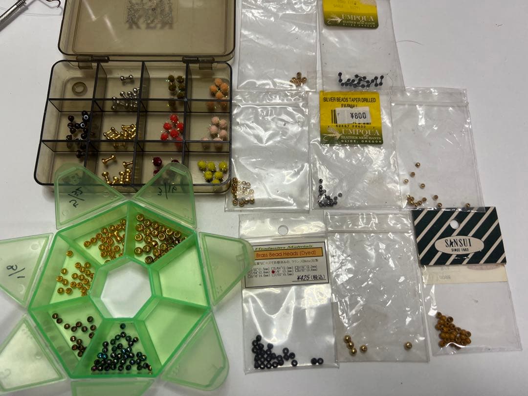 ジ*ー様 【釣具大量】フライフィッシング用品・ライン・フック・マテリアル・ツール