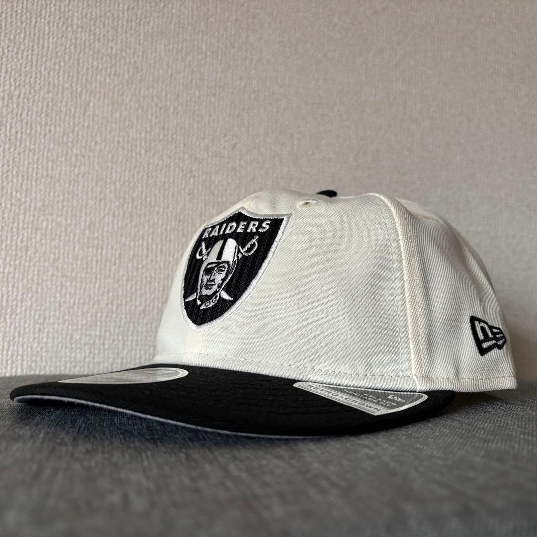 【海外限定】ニューエラ NFLラスベガスレイダース 9FIFTY レトロクラウン