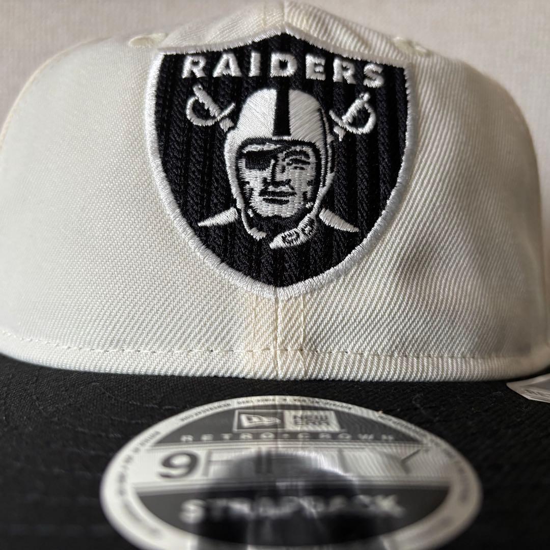 【海外限定】ニューエラ NFLラスベガスレイダース 9FIFTY レトロクラウン