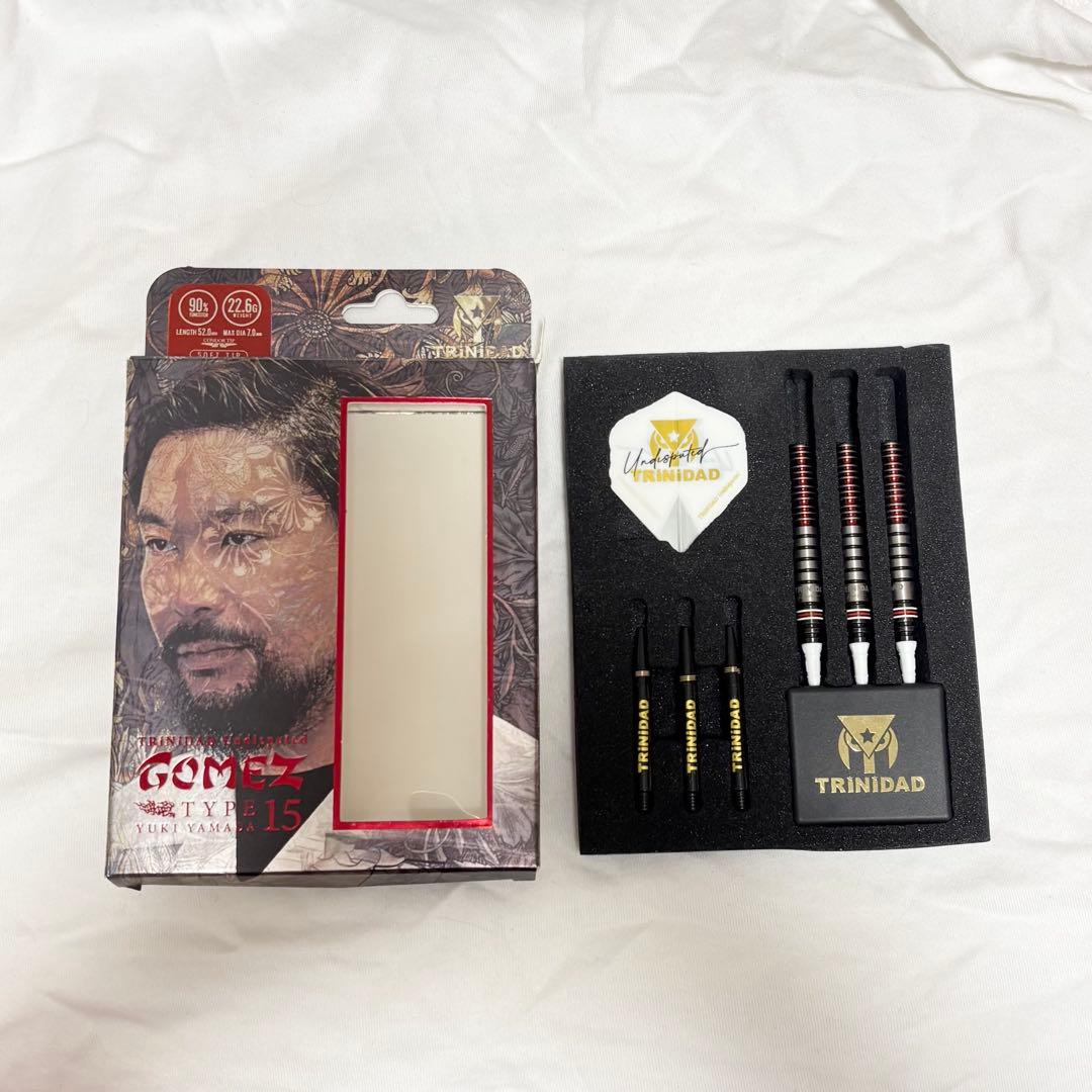 【美品】TRINIDAD GOMEZ TYPE 15 ダーツセット 山田勇樹