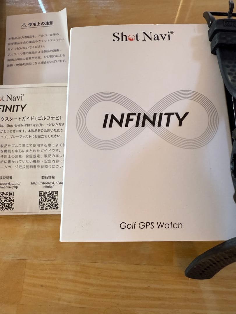 Shot Navi INFINITY ゴルフGPSウォッチ
