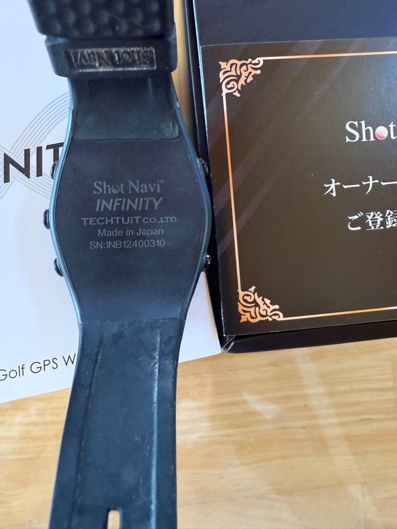 Shot Navi INFINITY ゴルフGPSウォッチ
