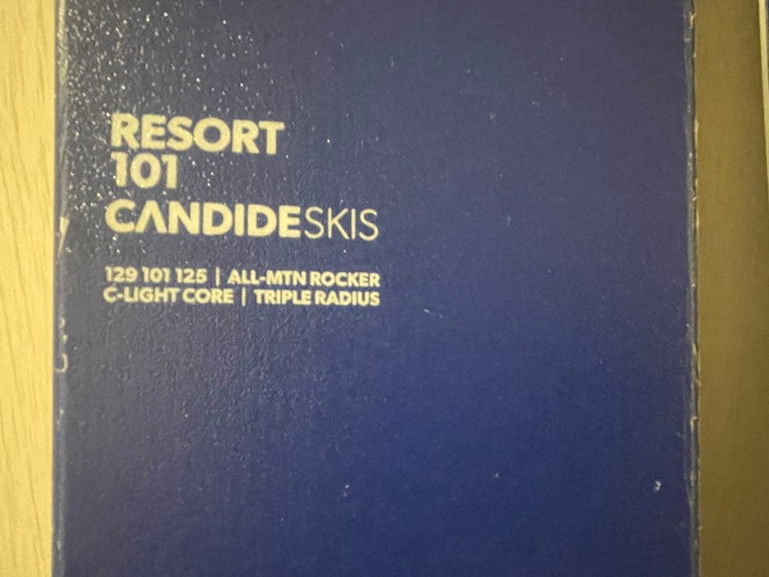 RESORT101 CANDIDE ՏKIS 184cm