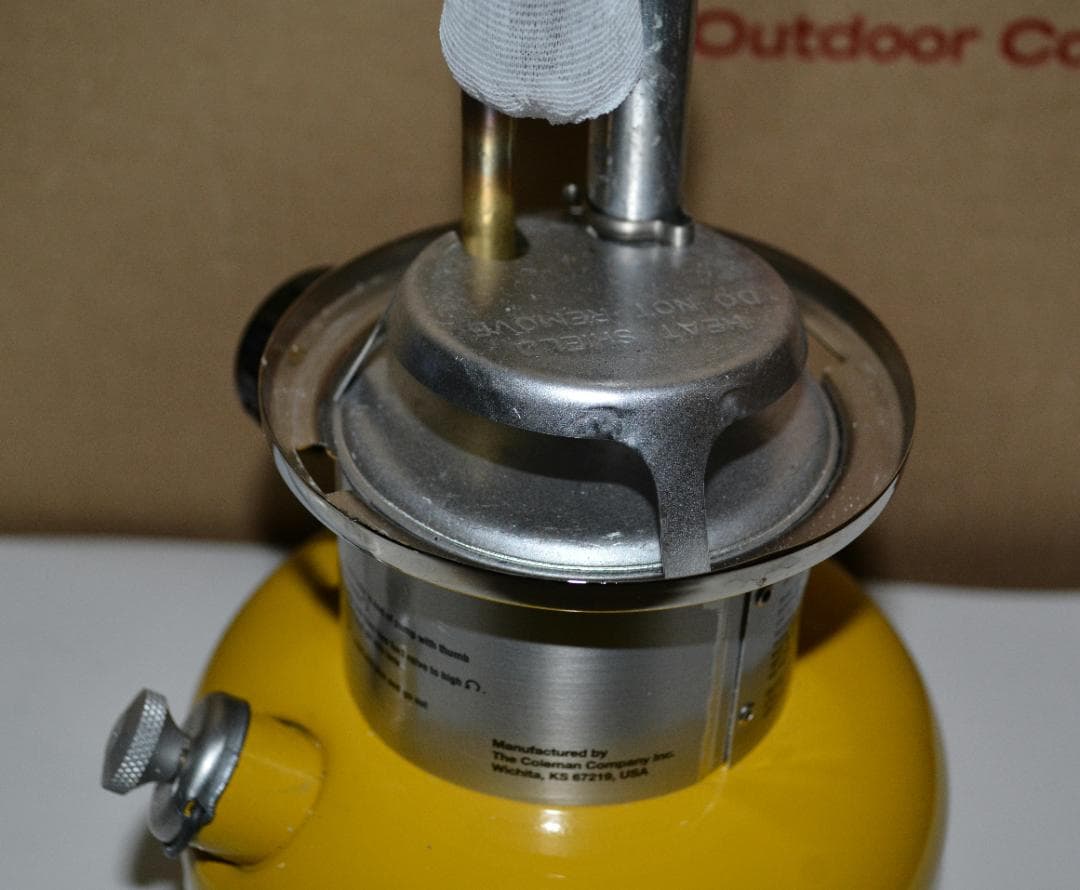 グローブ交換‼️ コールマン シーズンズランタン2007