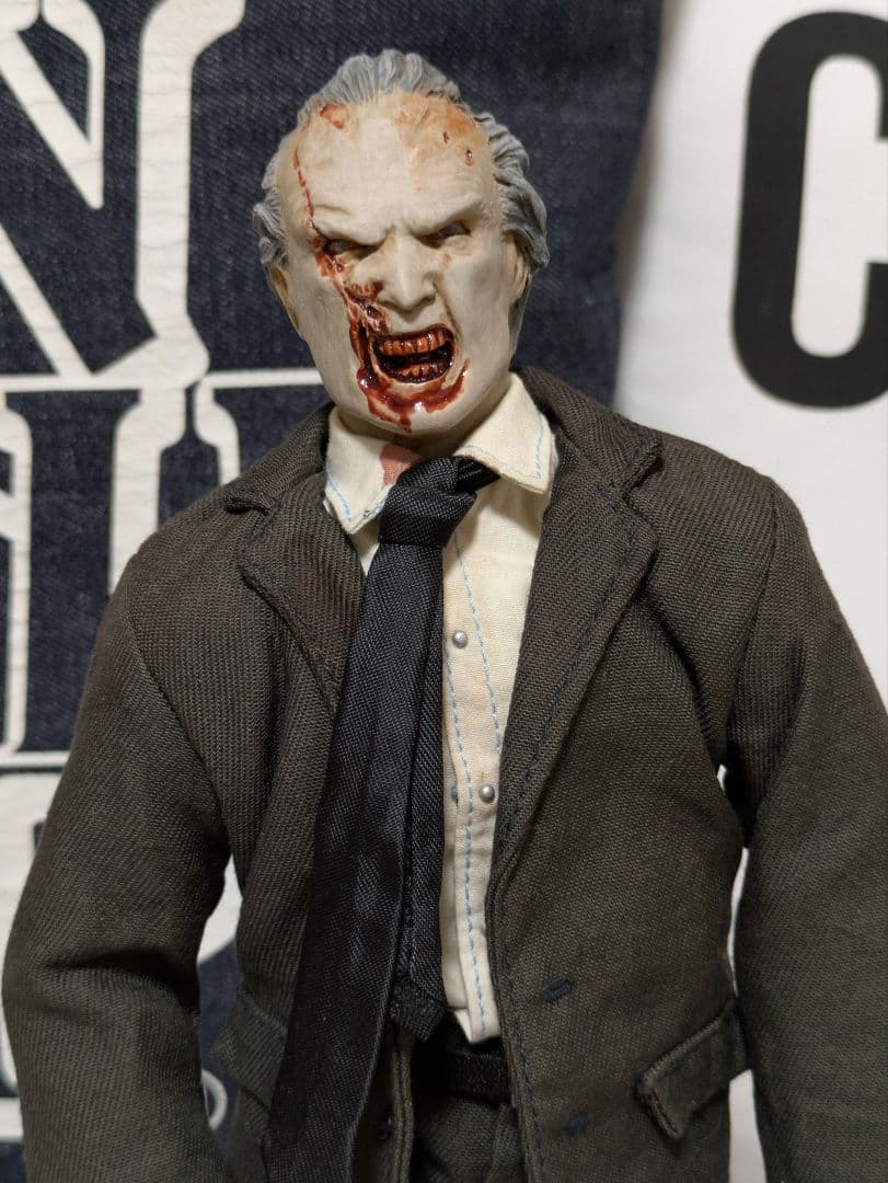 「死霊創世記 ゾンビヘッド 1/6 カスタムフィギュア」トム・サヴィーニ ロメロ