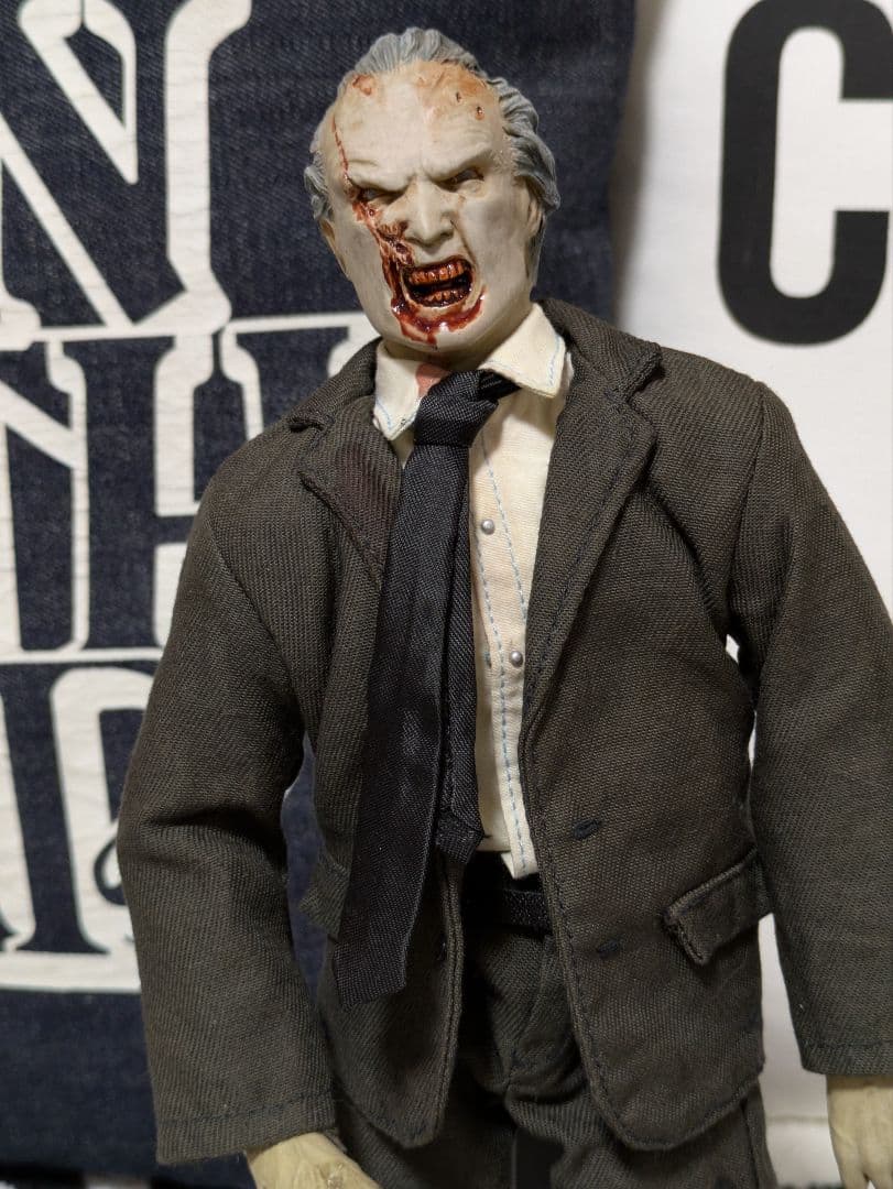 「死霊創世記 ゾンビヘッド 1/6 カスタムフィギュア」トム・サヴィーニ ロメロ