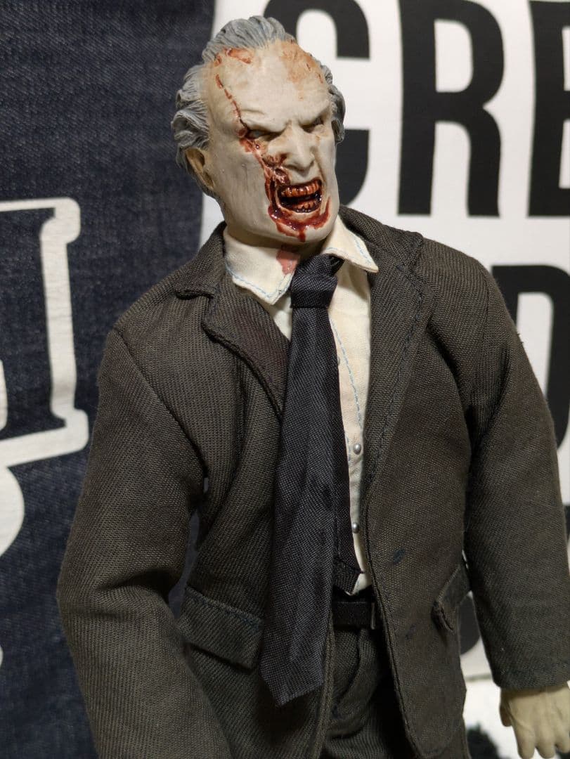 「死霊創世記 ゾンビヘッド 1/6 カスタムフィギュア」トム・サヴィーニ ロメロ