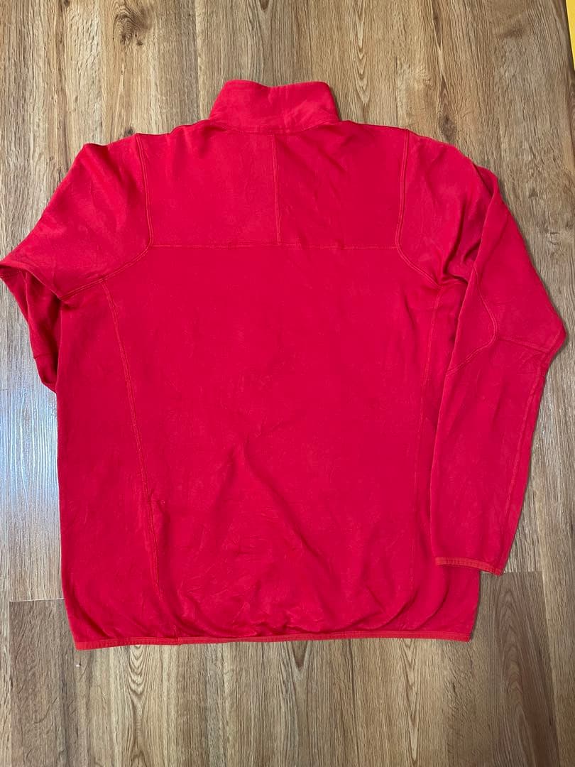 patagonia レッド ジップアップ フリーズウェア　XXL