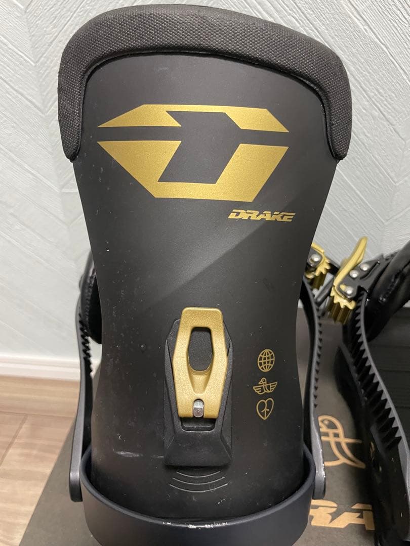 DRAKE RELOAD GT ビンディング M/L ブラック スノーボード