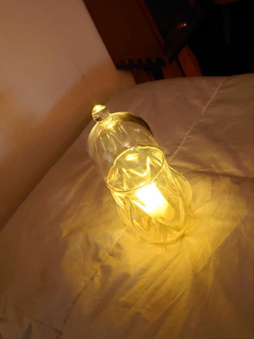 訳あり LEDキャンドル 12個セット リモコン付き 置くタイプ充電式 希少