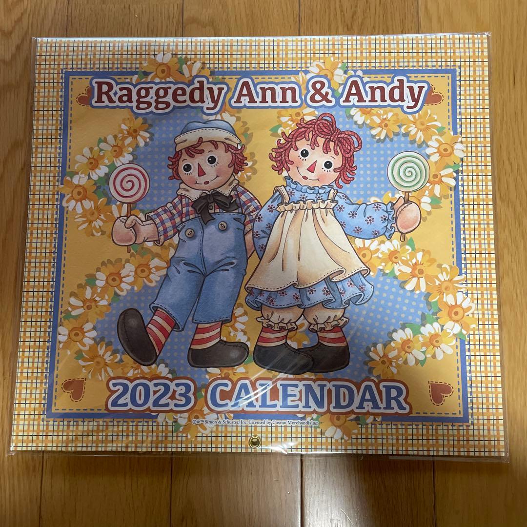 Raggedy Ann & Andy カレンダーセット　2005年〜2025年