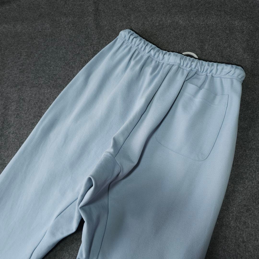 【LYFTリフト】ロゴマーク×ラインデザイン ストライプパンツ M
