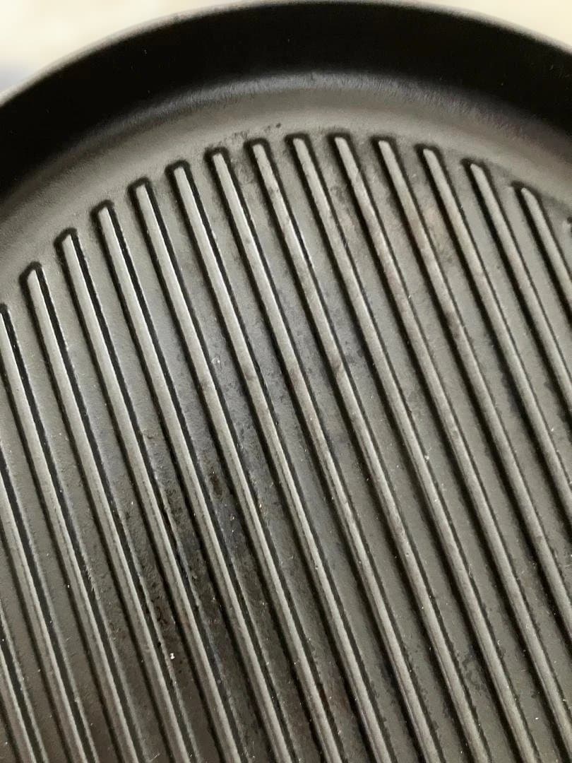 【中古品】ストウブ STAUB ピュアグリル ラウンド 26cm ブラック