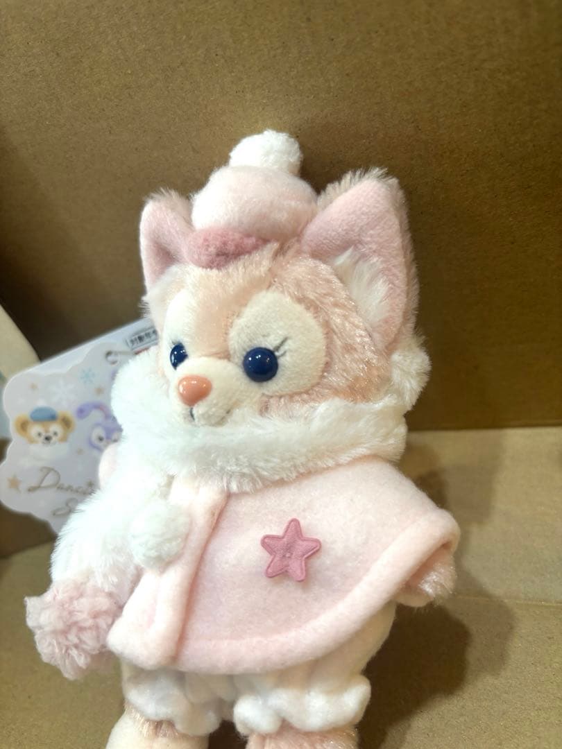ダンシングスノーフレークス ぬいぐるみバッジ リーナベル　ディズニーシー