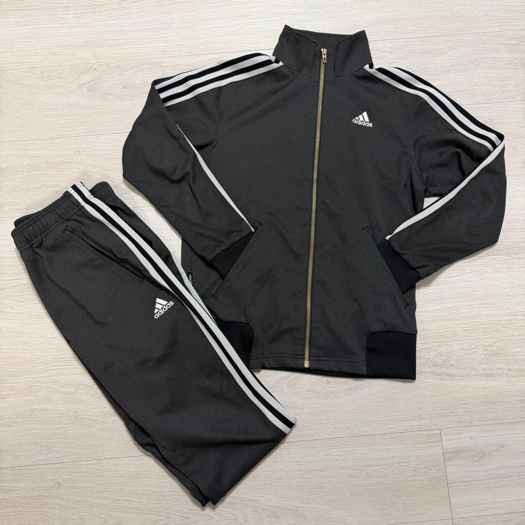 超美品☆adidas 内田篤人着用　岩田剛典着用　デニム風ジャージ上下セット