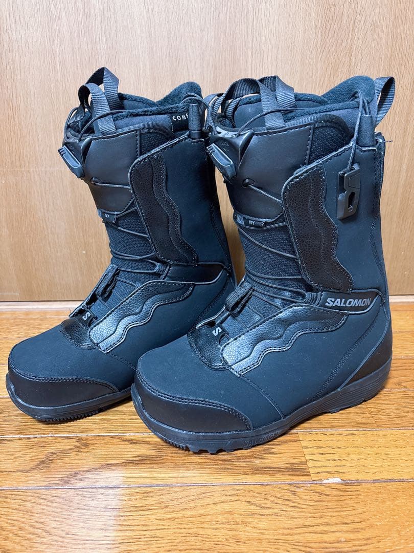 SALOMON スノーボードブーツ 女性用 ブラック
