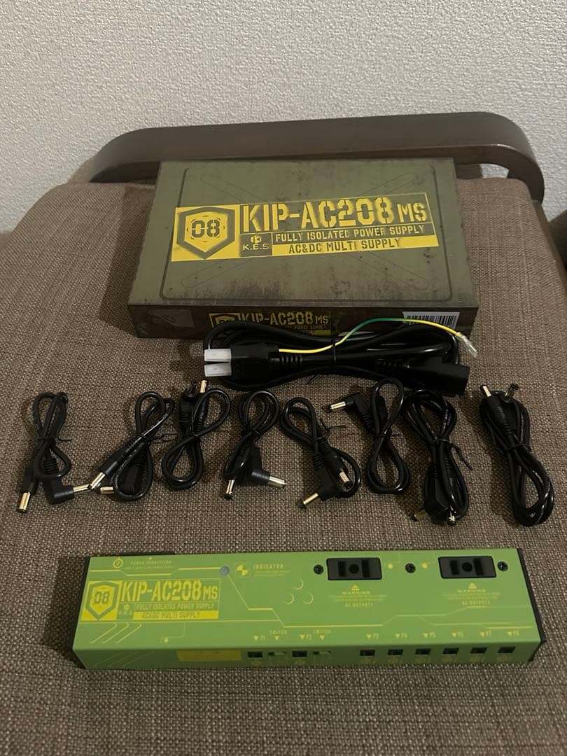 KIP-AC208MS パワーサプライ/付属ケーブルは新品/マジックテープ付
