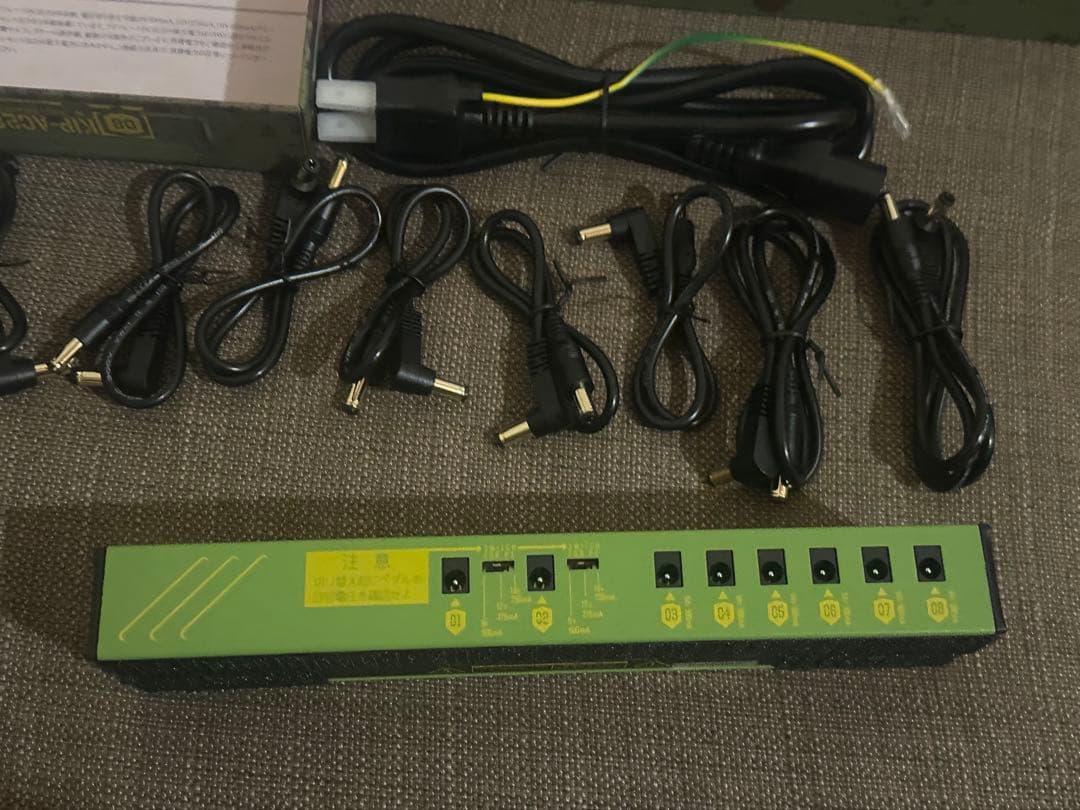 KIP-AC208MS パワーサプライ/付属ケーブルは新品/マジックテープ付