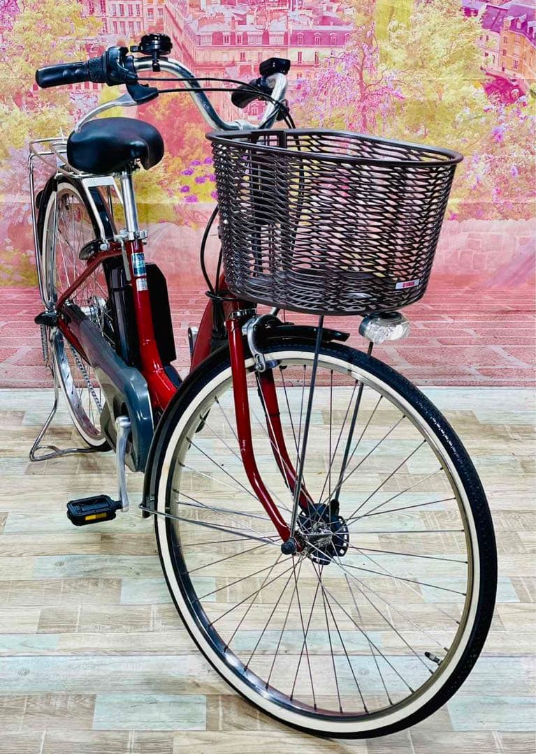 K2925 電動自転車ヤマハ ママチャリ 26インチ パスナチュラ 送料無料