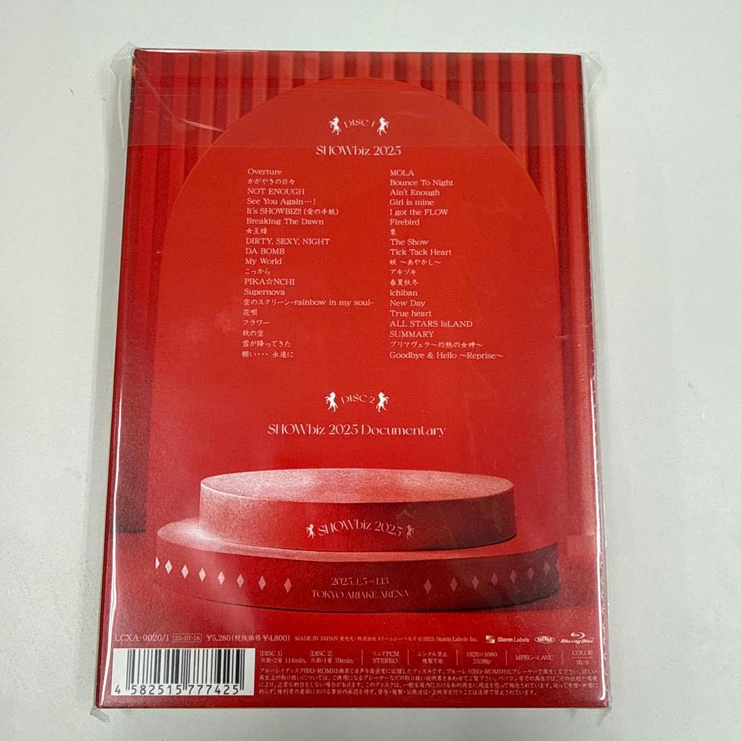 【新品未開封】SHOWbiz 2025 DVD Blu-ray