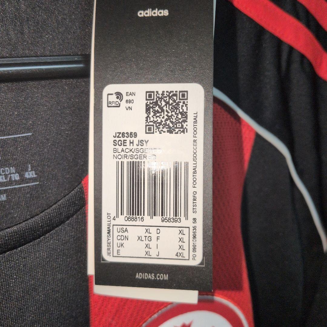 堂安律【正規品】XL【公式】フランクフルト 20番 ユニフォーム