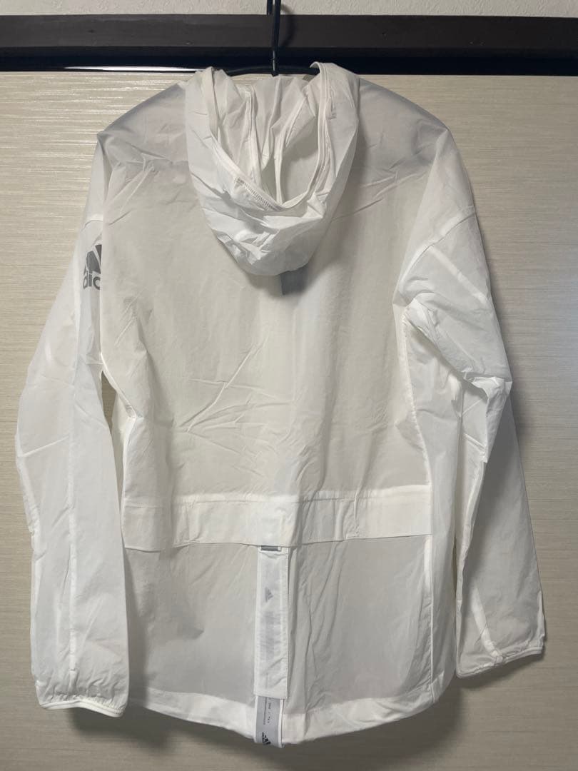 adidas FT2779 ホワイト ウィンドブレーカー M