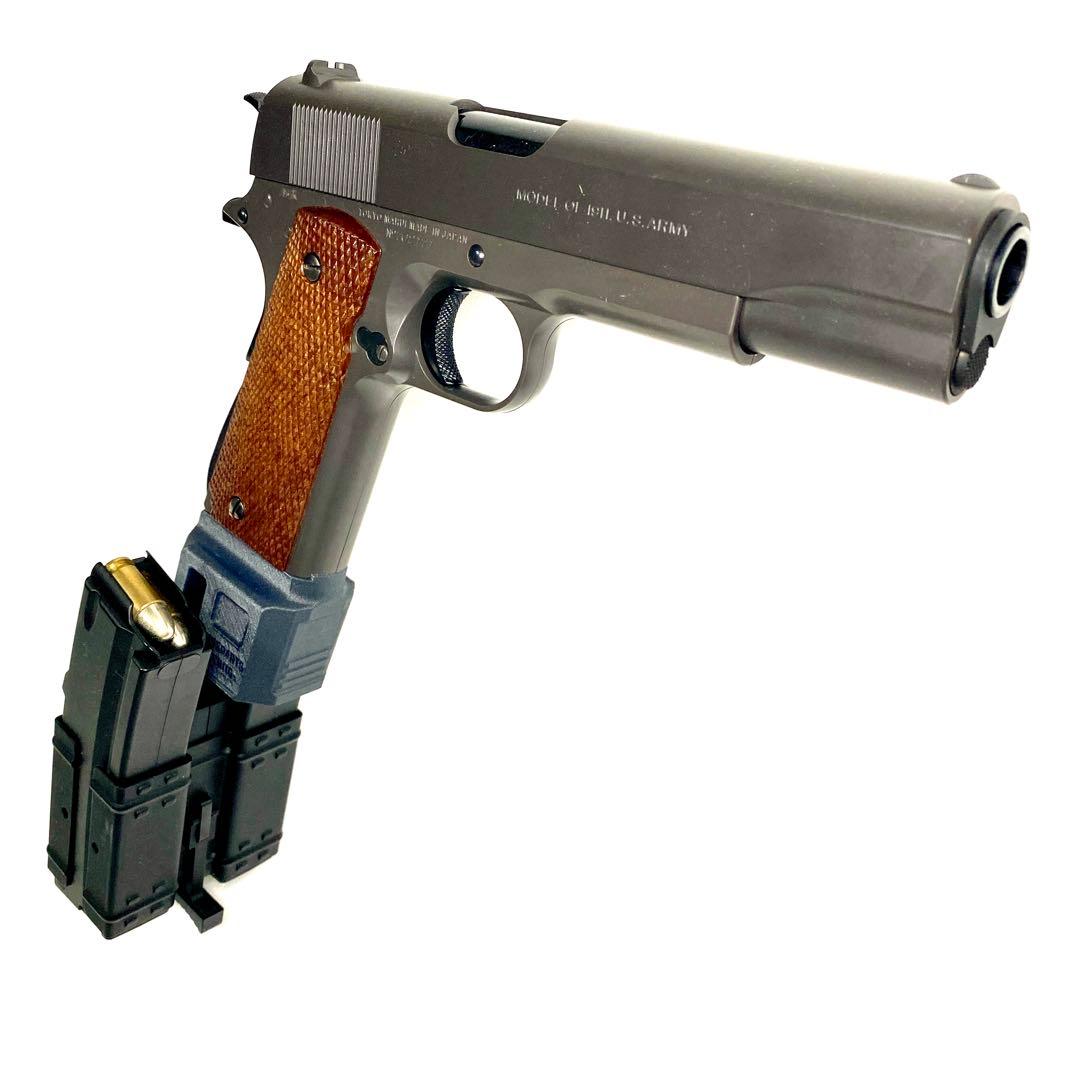 エアコキガバメント MP5マガジンアダプター M1911 サバゲー
