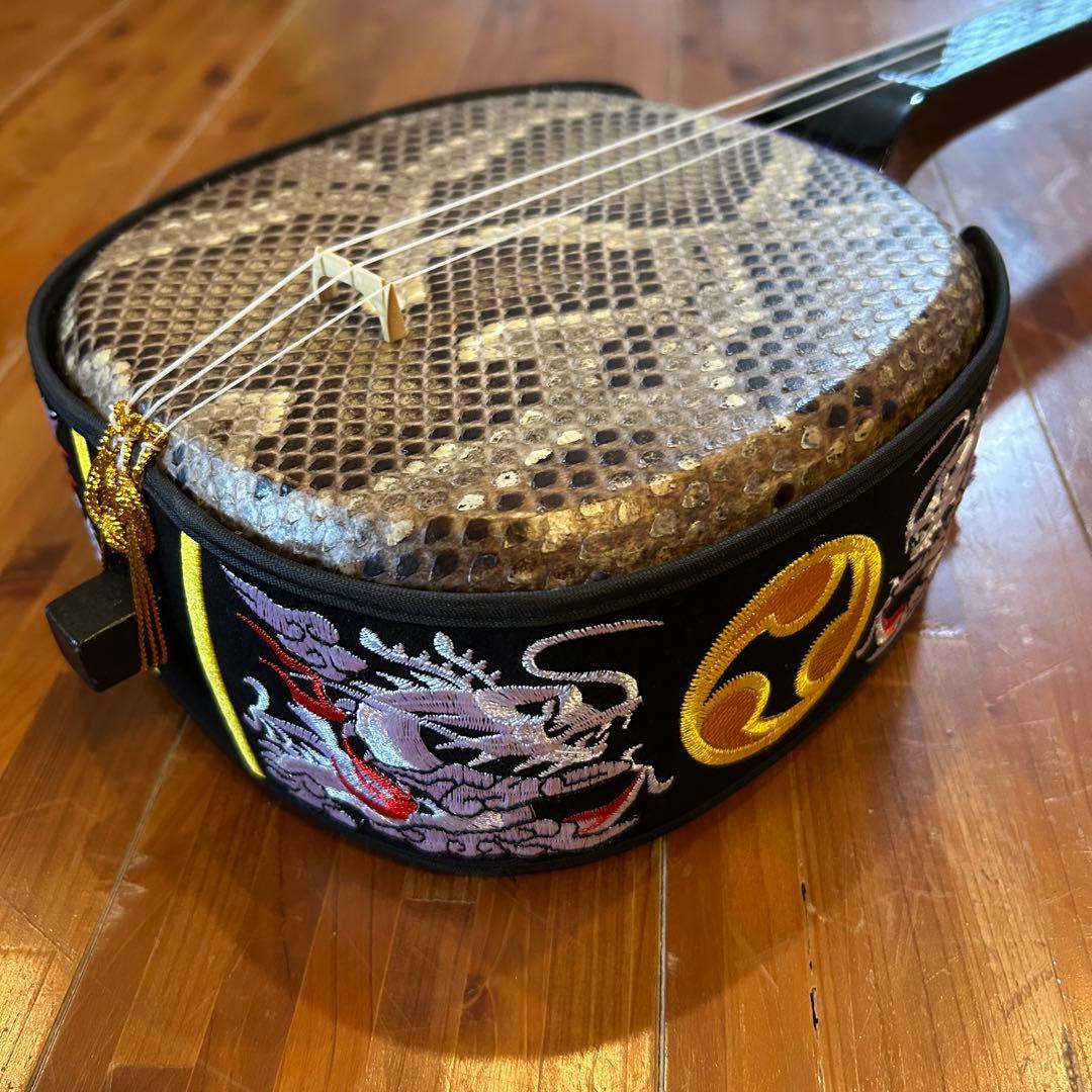 ◼️宮古島から❷ ◼️新品未使用　◼️本皮強化張り三線　◼️女性　◼️沖縄　◼️初心者　音有