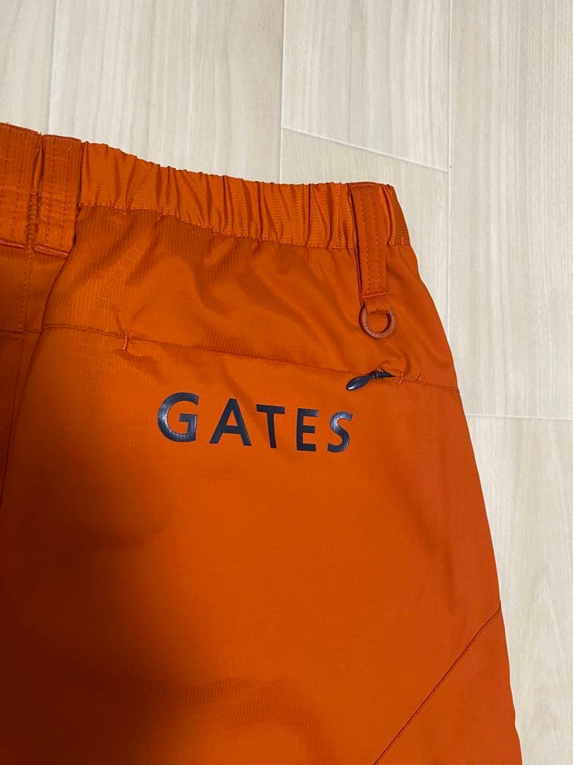 美品 PEARLY GATES オレンジスカート 蓄熱 防寒 サイズ2 中綿 L