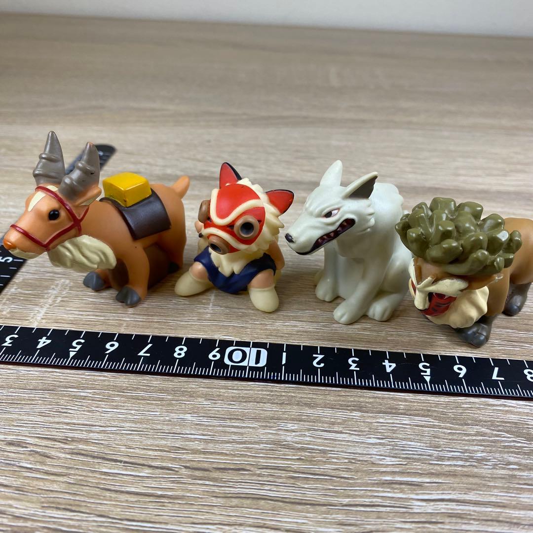 【廃盤稀少品】もののけ姫 指人形 4体セット どんぐり共和国