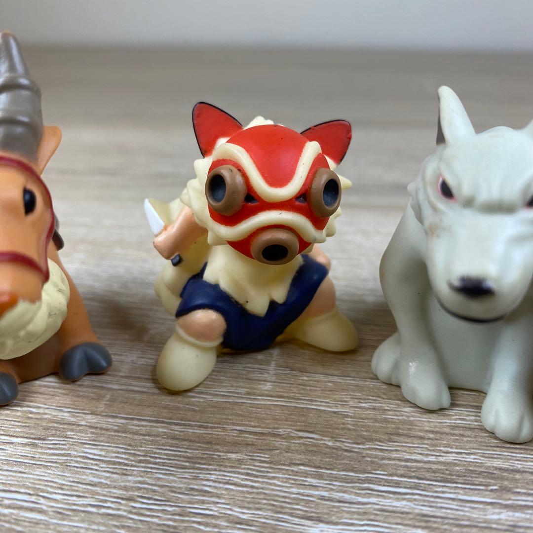 【廃盤稀少品】もののけ姫 指人形 4体セット どんぐり共和国
