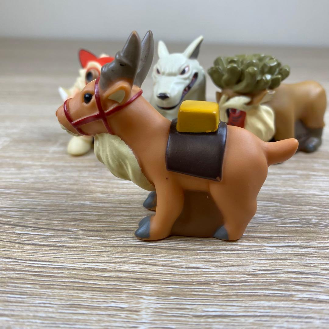 【廃盤稀少品】もののけ姫 指人形 4体セット どんぐり共和国