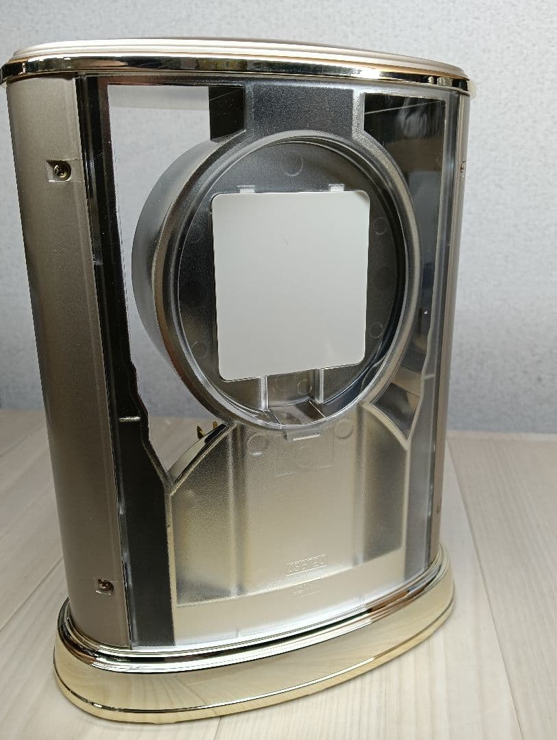 y【美品】CITIZEN 置時計 クォーツ クリスタル装飾付き