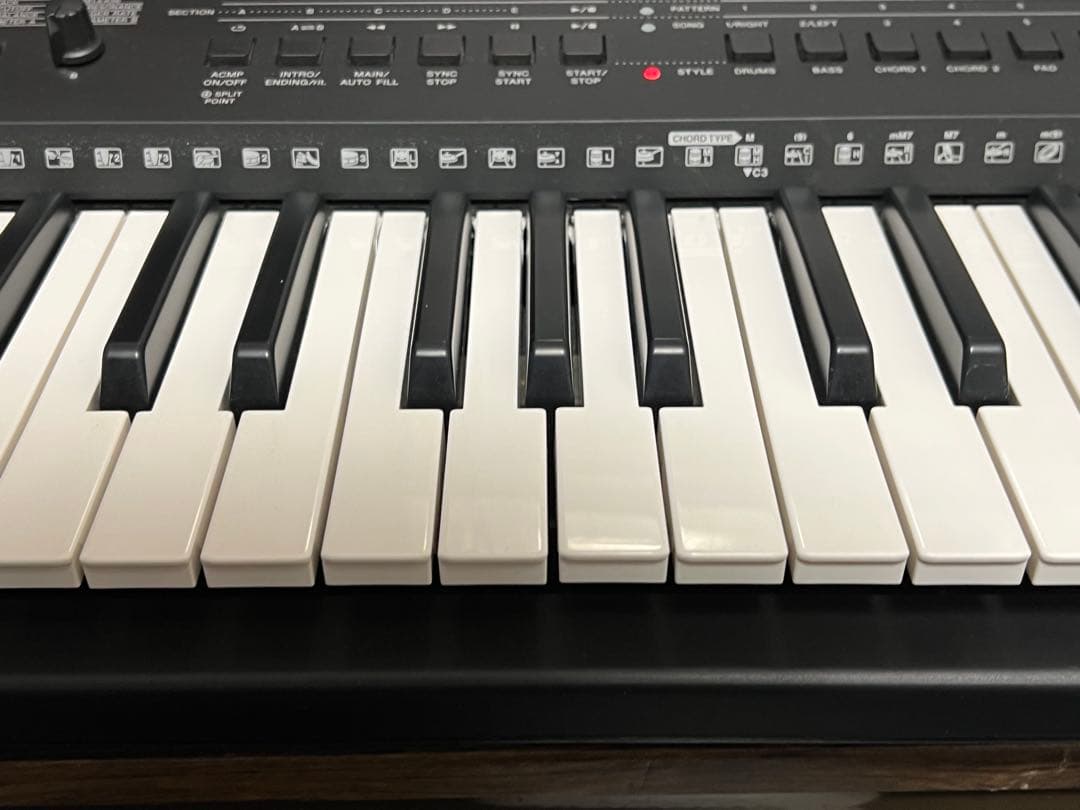 即発送 YAMAHA PSR-E453 61鍵　アダプター　 カバー付き