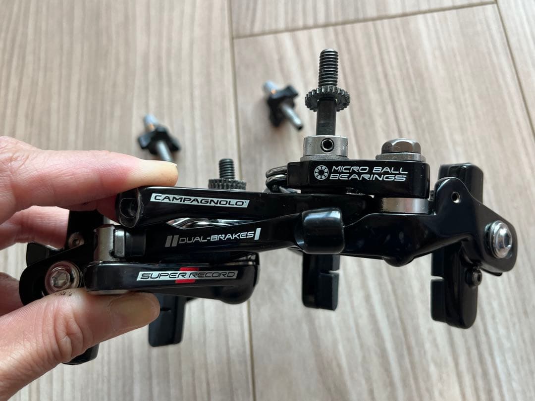 Campagnolo Super Record ブレーキキャリパー ブラック