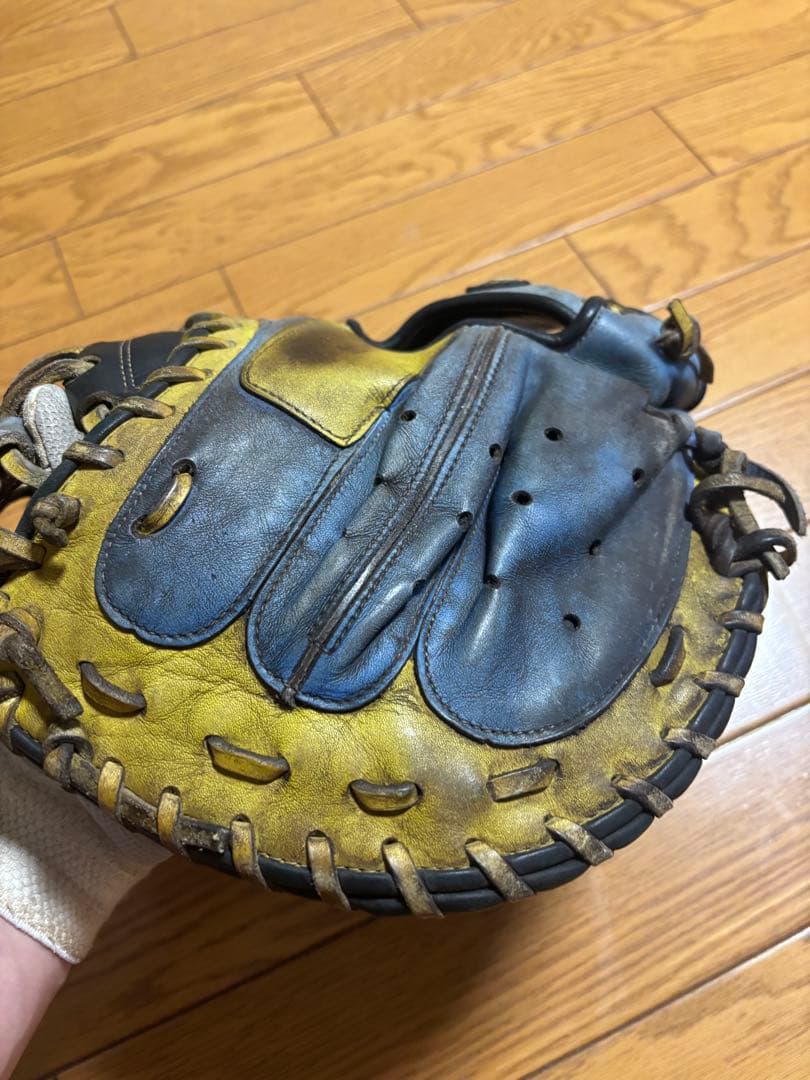 山下斐紹　実使用　支給品　ミット