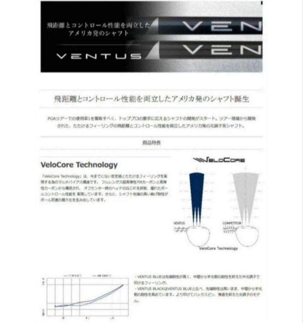 ⑳フジクラ ベンタスブラック 5S 最終値下げ！