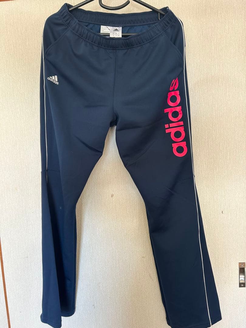 adidas ジャージセット ネイビー/ホワイト/レッド