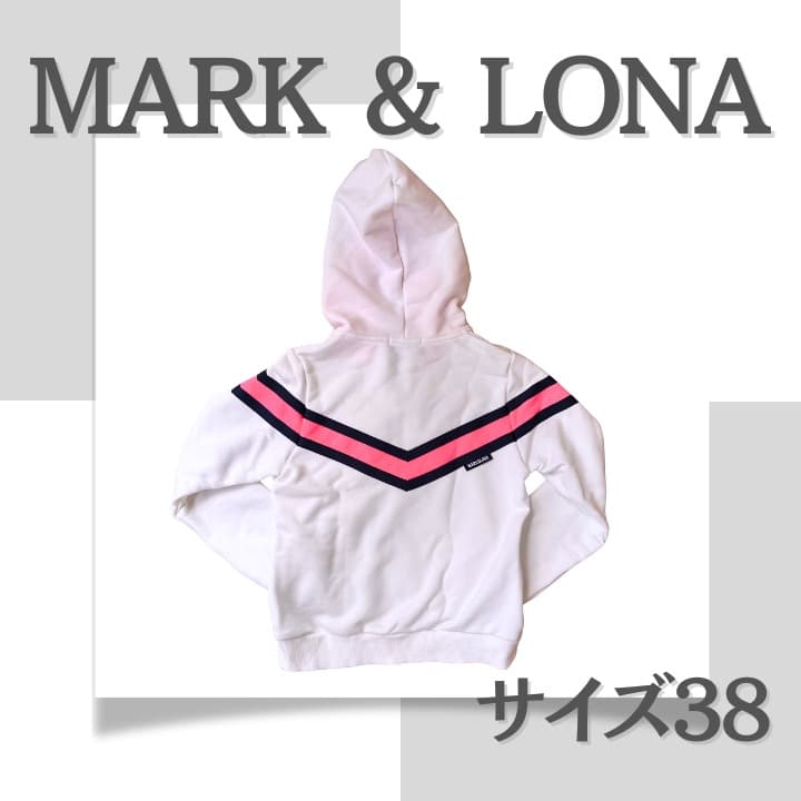 ＜美品＞MARK & LONA（マークアンドロナ）ジップパーカ 定価31900円