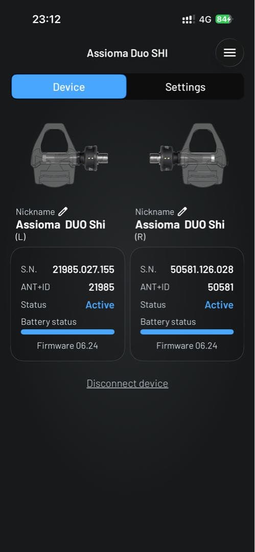 あー Assioma DUO Shi パワーメーター シマノ対応