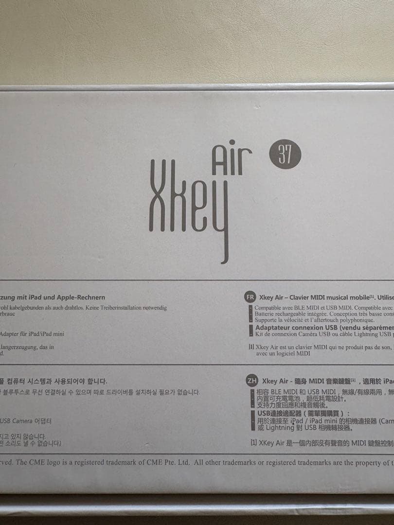 (極美品) Xkey Air 37 CME MIDIキーボード